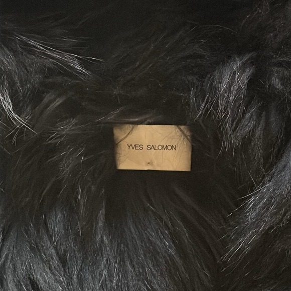 Yves Salomon Raccoon Fur Hooded Vest - Picture 6 of 17